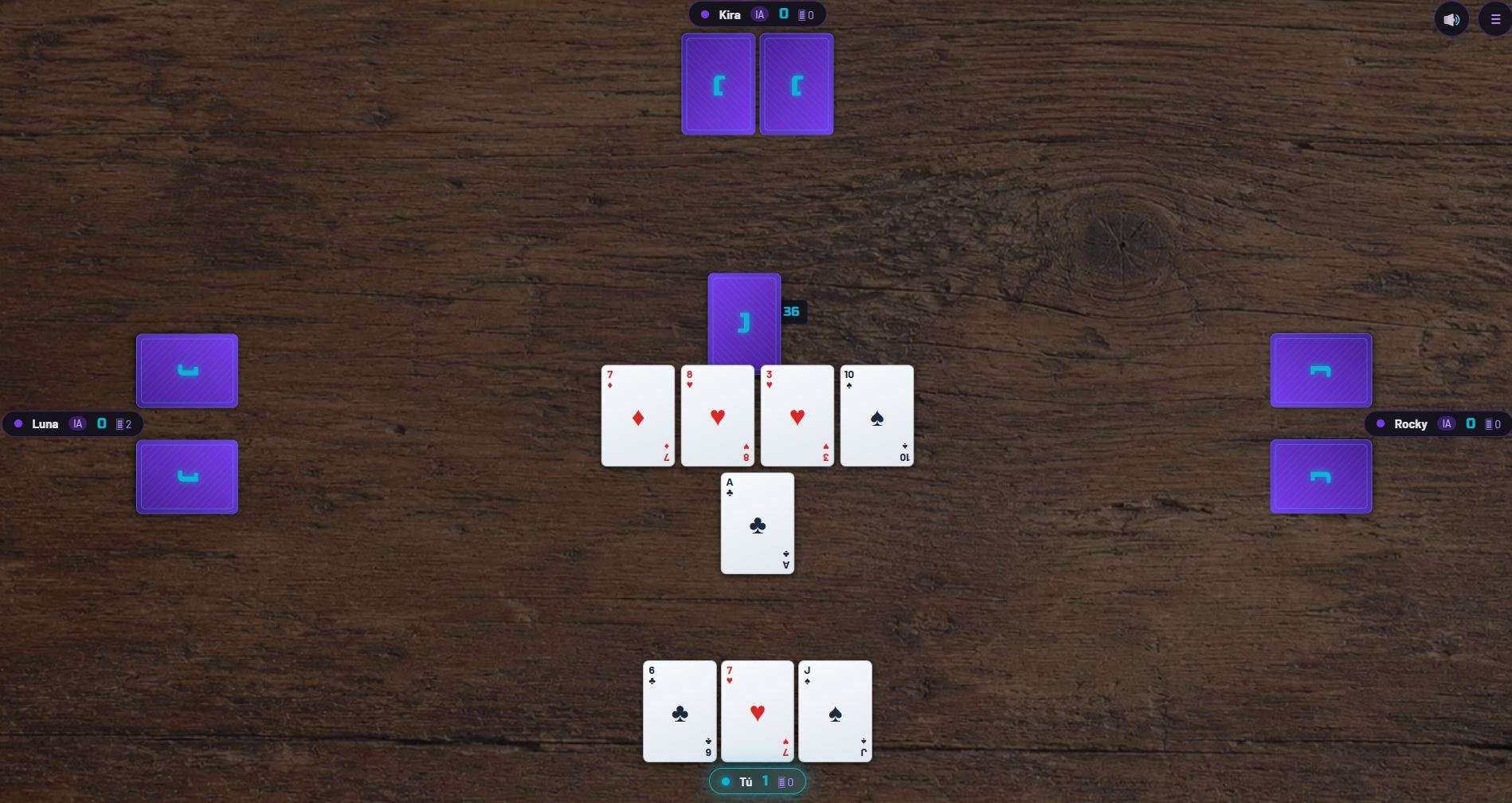Machuca – Juego de cartas cubano online